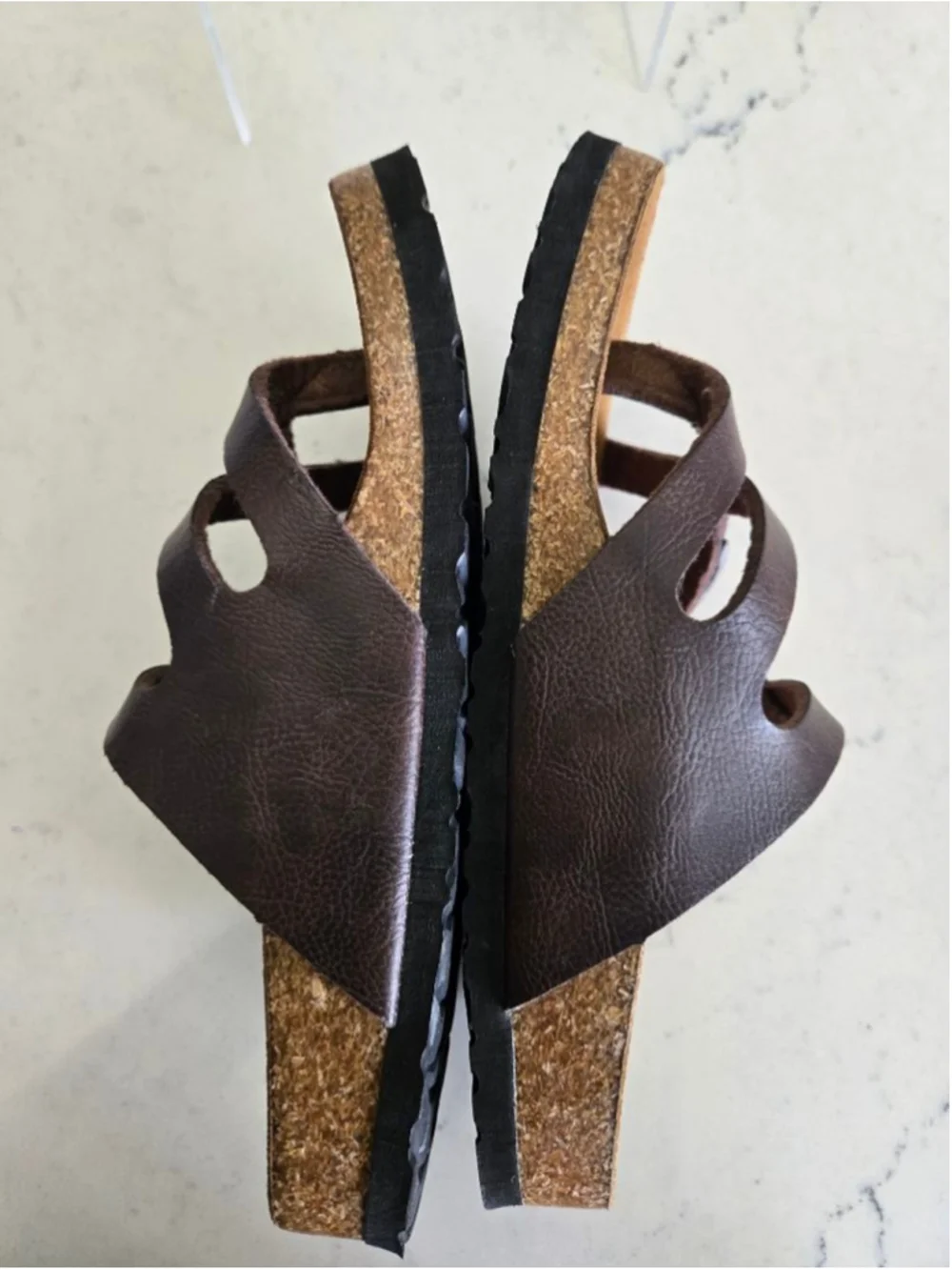 Women's Aerothotic Brown Strappy Sandals Size EU 36/US 5